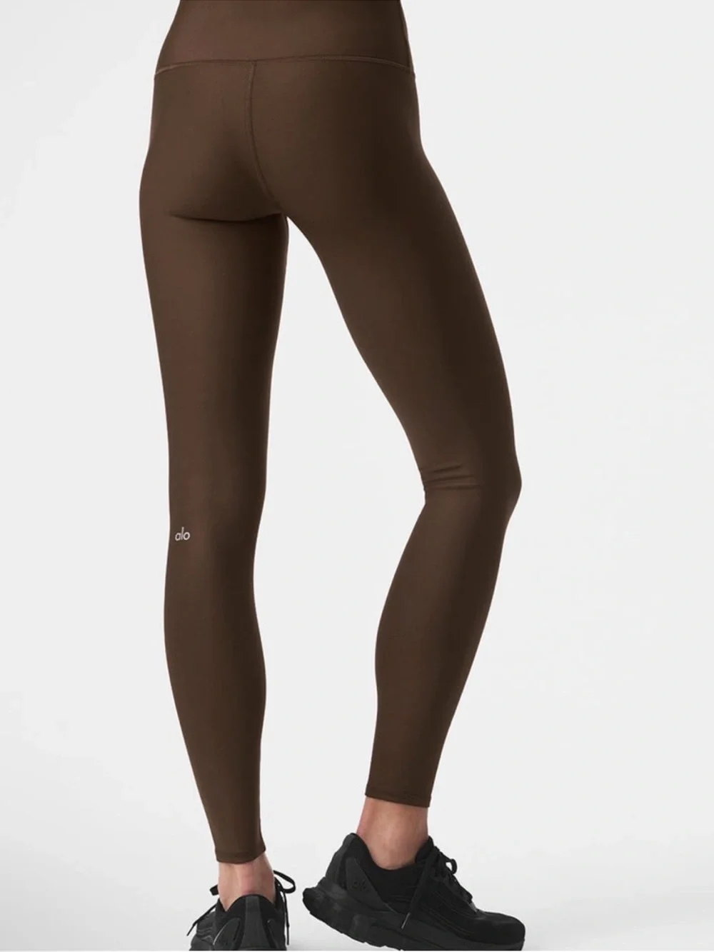 ALO Yoga Brown High-Waist Leggings